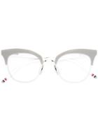 Thom Browne Cat Eye Optical Frames, Grey, Acetate/metal (other)