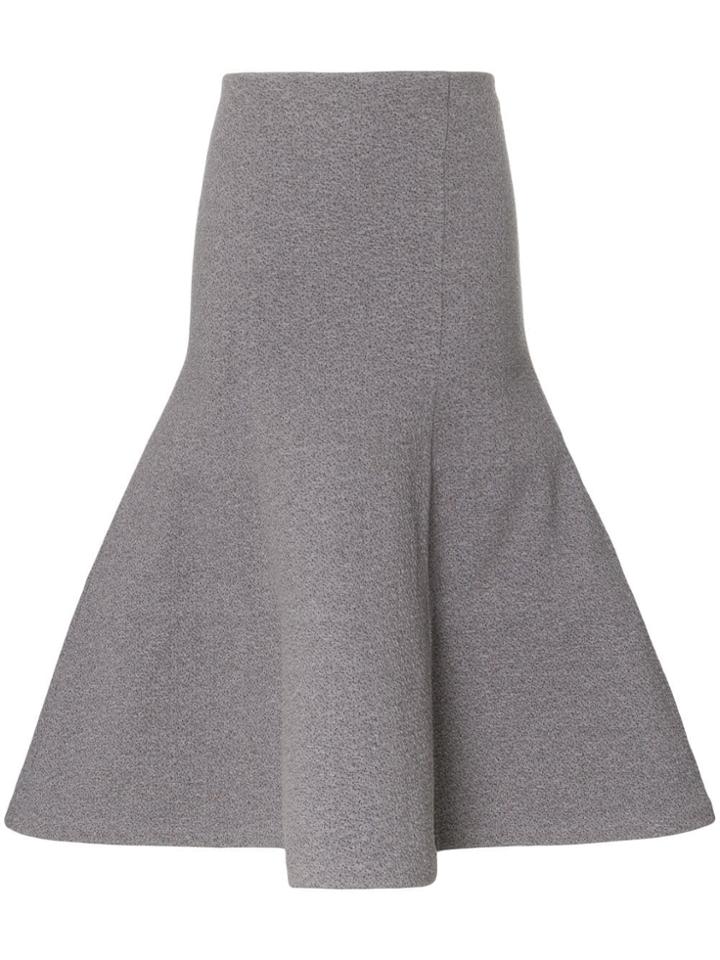 Vika Gazinskaya Trumpet Hem Jersey Skirt - Grey