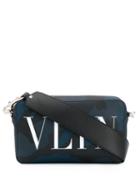 Valentino Valentino Garavani Camouflage Print Shoulder Bag - Black