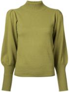 Sea Caylin Puff Sleeve Jumper - Green