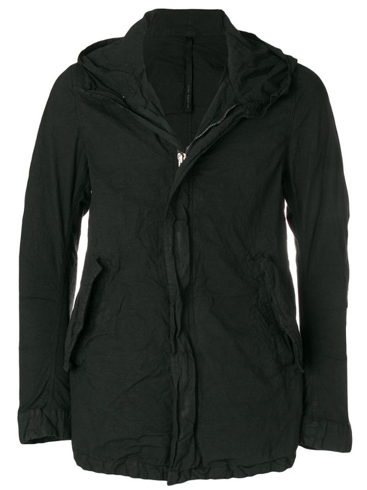 Poème Bohémien Crease Effect Jacket - Black