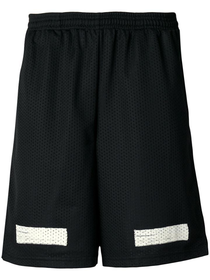 Off-white Graphic Print Shorts - Black