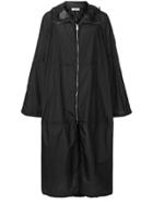 Jil Sander Oversized Zipped Coat - Blue