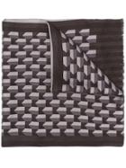 Emporio Armani Chevron Stole - Grey