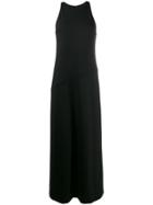 Mm6 Maison Margiela Sleeveless Maxi Dress - Black