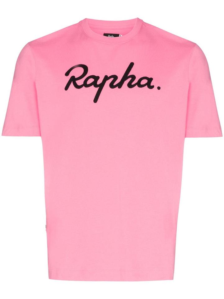 Rapha Contrast Logo T-shirt - Pink