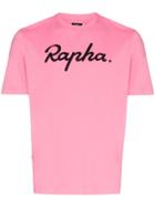 Rapha Contrast Logo T-shirt - Pink