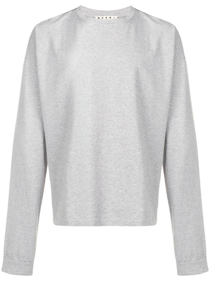 Marni Arm Print T-shirt - Grey