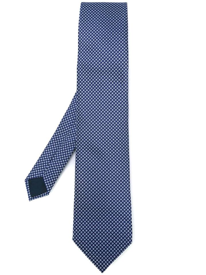 Lanvin Diamond Pattern Tie - Unavailable