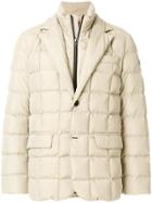 Fay Blazer Style Quilted Jacket - Nude & Neutrals