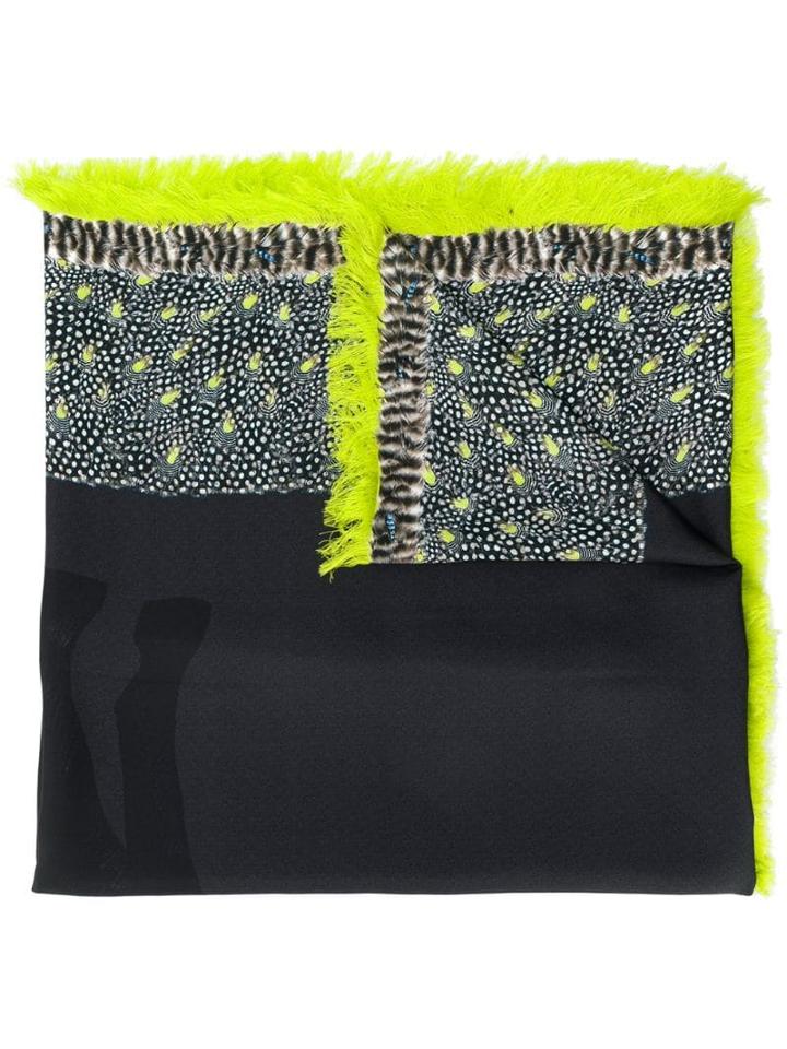 Pierre-louis Mascia Print Scarf - Black