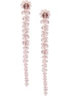 Simone Rocha Embellished Drop Earring - Purple