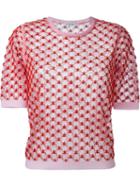 Carven Sheer Lace T-shirt