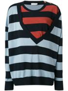 Sonia Rykiel Bold Striped Jumper - Blue