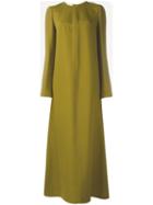 Marni Straight Maxi Dress, Women's, Size: 44, Green, Viscose