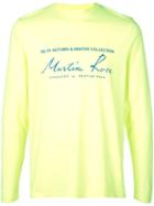 Martine Rose Logo Print T-shirt - Yellow