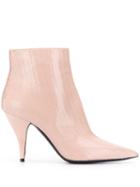 Casadei Delfina Fish Mooney Boots - Neutrals