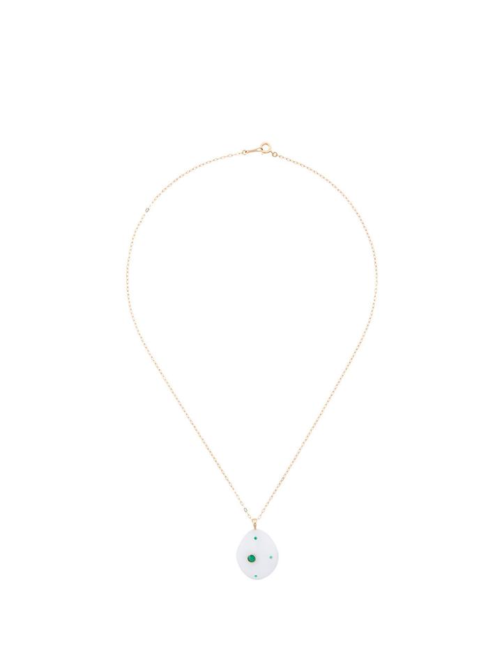 Cvc Stones Neiva Pebble Necklace - Metallic