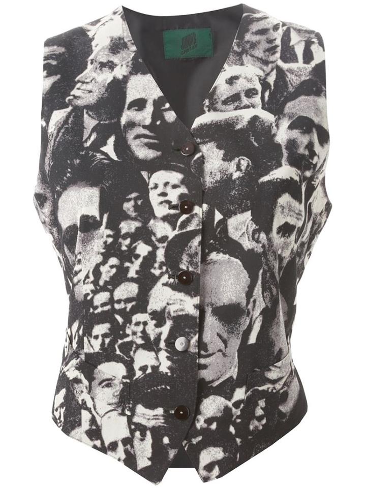 Junior Gaultier Vintage 'l'europe De L'avenir' Waistcoat