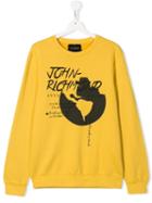 John Richmond Junior Printed Sweatshirt - Yellow