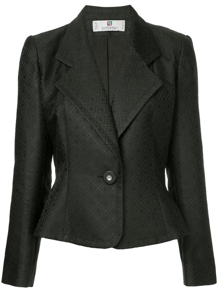 Givenchy Vintage Slim Fit Blazer - Black