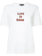 Markus Lupfer Sequin Embellished T-shirt - White