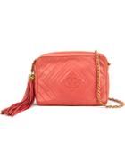 Chanel Vintage Chain Shoulder Bag, Women's, Pink/purple