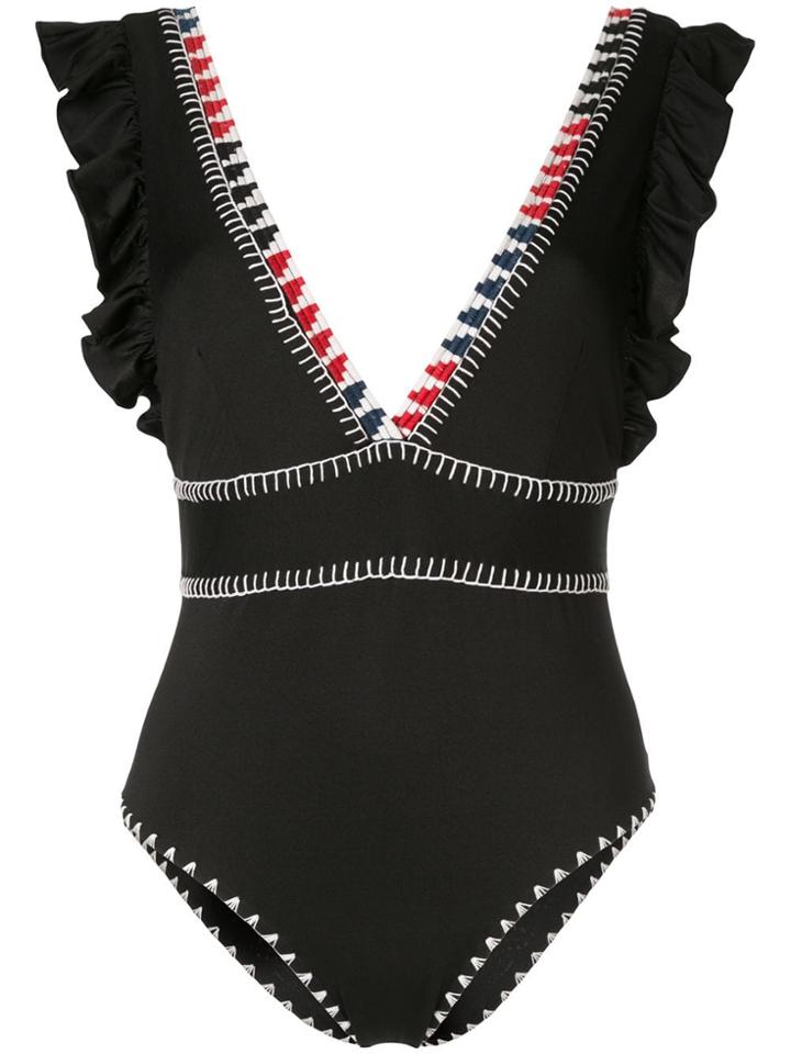 Sea Kaleidoscope One-piece - Black