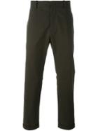 Marni Tailored Trousers, Men's, Size: 52, Green, Cotton