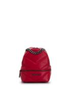 Marc Ellis Quilted Small Backpack - Red