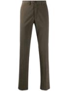 Z Zegna Slim-fit Chinos - Brown