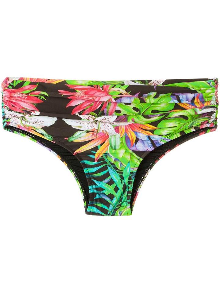 Blue Man Printed Bikini Bottoms, Women's, Size: G, Lyocell
