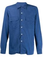 Dell'oglio Patch Pocket Shirt - Blue