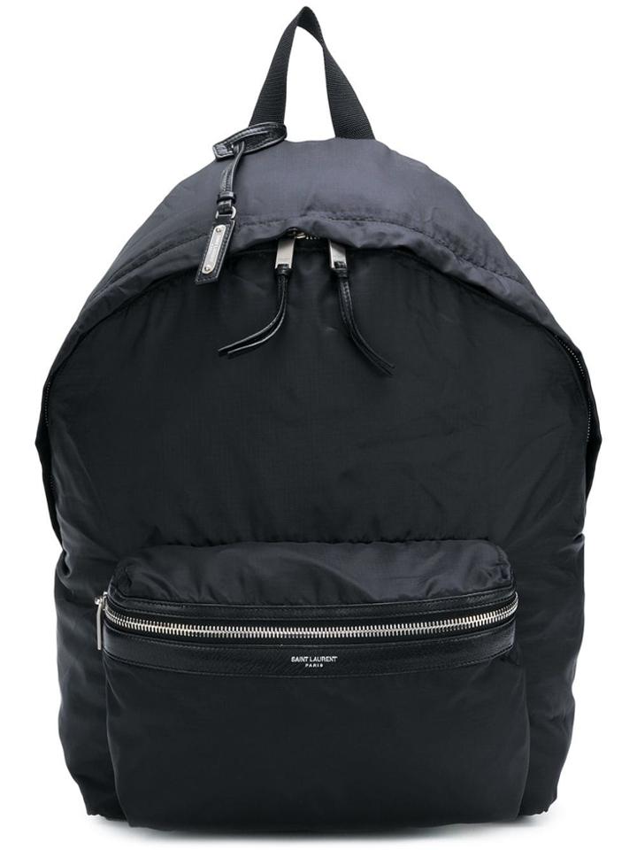 Saint Laurent Black City Backpack