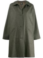 A.p.c. Button Up Coat - Green