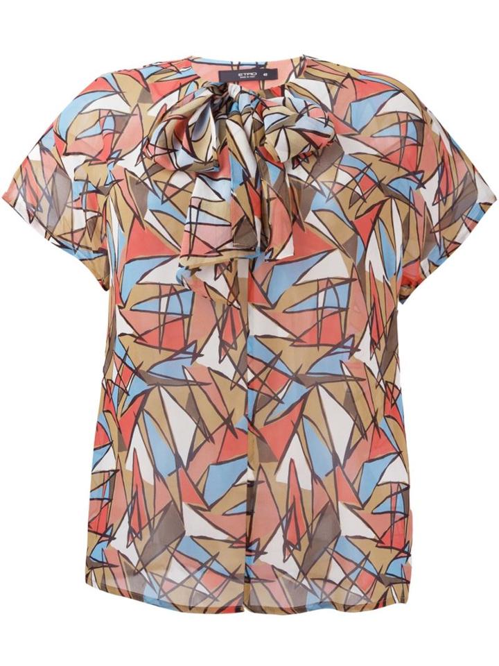 Etro Abstract Print Top