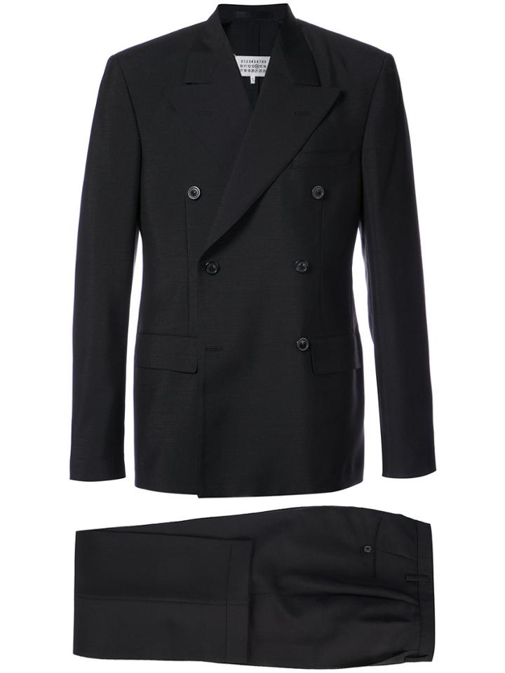 Maison Margiela Double Breasted Suit - Black