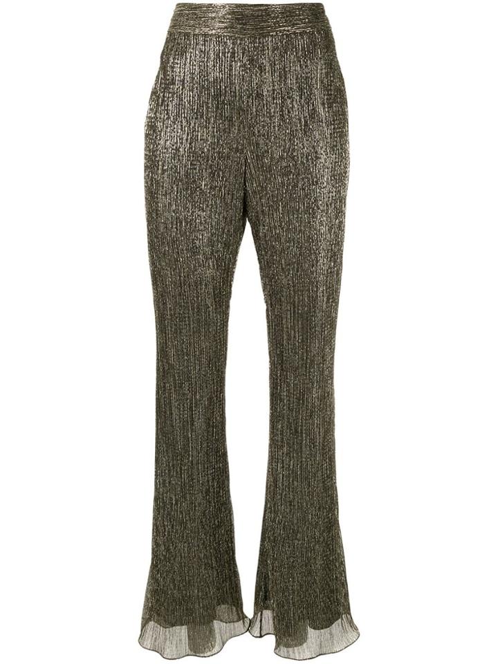 Peter Pilotto Metallic Jersey Pant Peter Pilotto - Gold