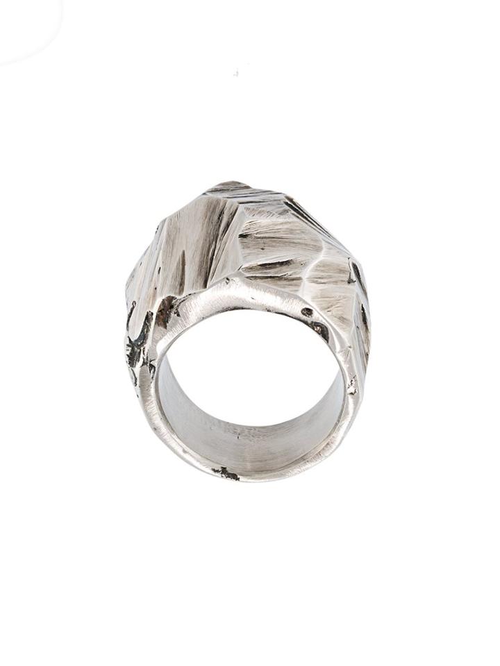 Lost & Found Rooms Chisel Effect Ring