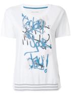 Marc Cain Graffiti Print T-shirt - White