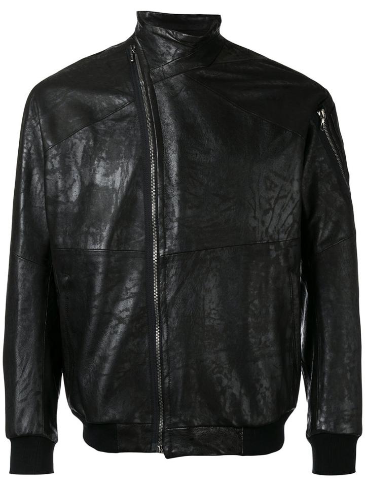 Julius - Leather Jacket - Men - Lamb Skin/cupro - 4, Black, Lamb Skin/cupro