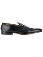 Doucal's Distressed Loafers - Black