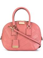 Burberry Embossed Check 'orchard' Bag, Women's, Pink/purple