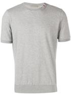 Eleventy Short-sleeved Sweatshirt - Grey