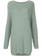 Zambesi Oversized Knitted Top - Green