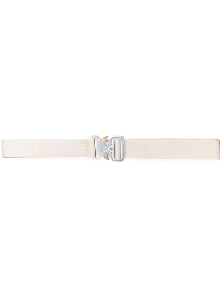 1017 Alyx 9sm Push-lock Buckle Belt - Neutrals