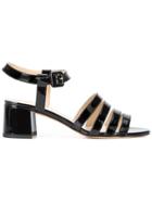 Maryam Nassir Zadeh Ankle Buckle Strappy Sandals - Black