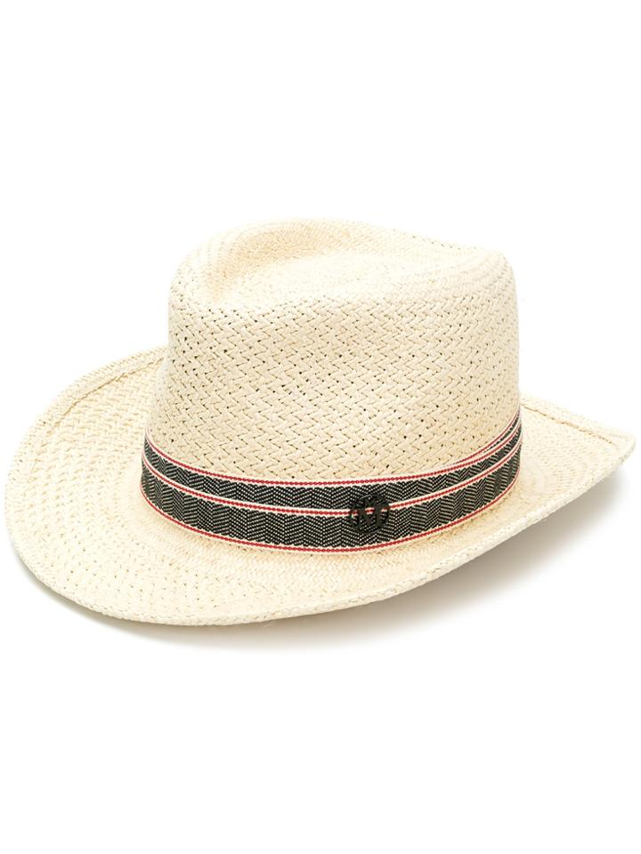 Maison Michel Lydia Hat - Nude & Neutrals