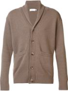 Cuisse De Grenouille Classic Cardigan, Men's, Size: Medium, Brown, Wool