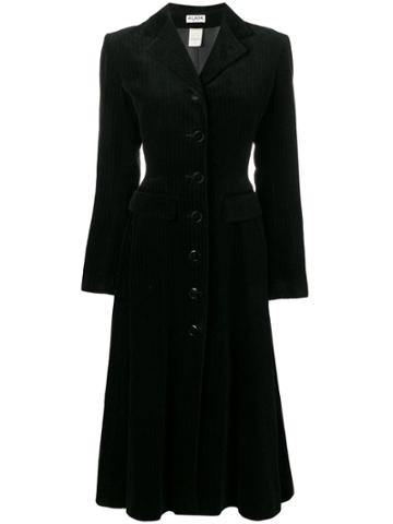 Alaïa Vintage Velvet Coat - Black